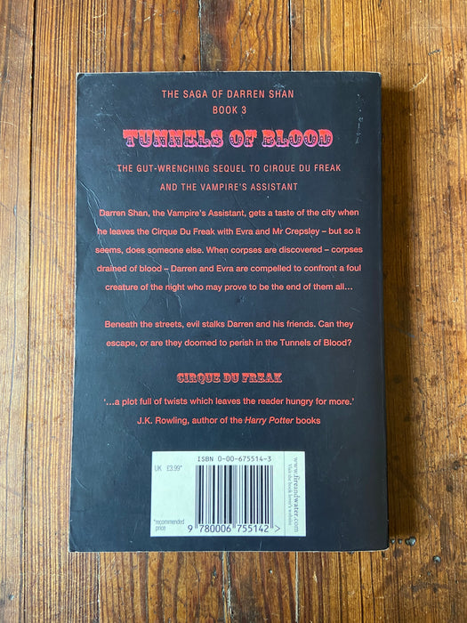 Tunnels of Blood - Darren Shan