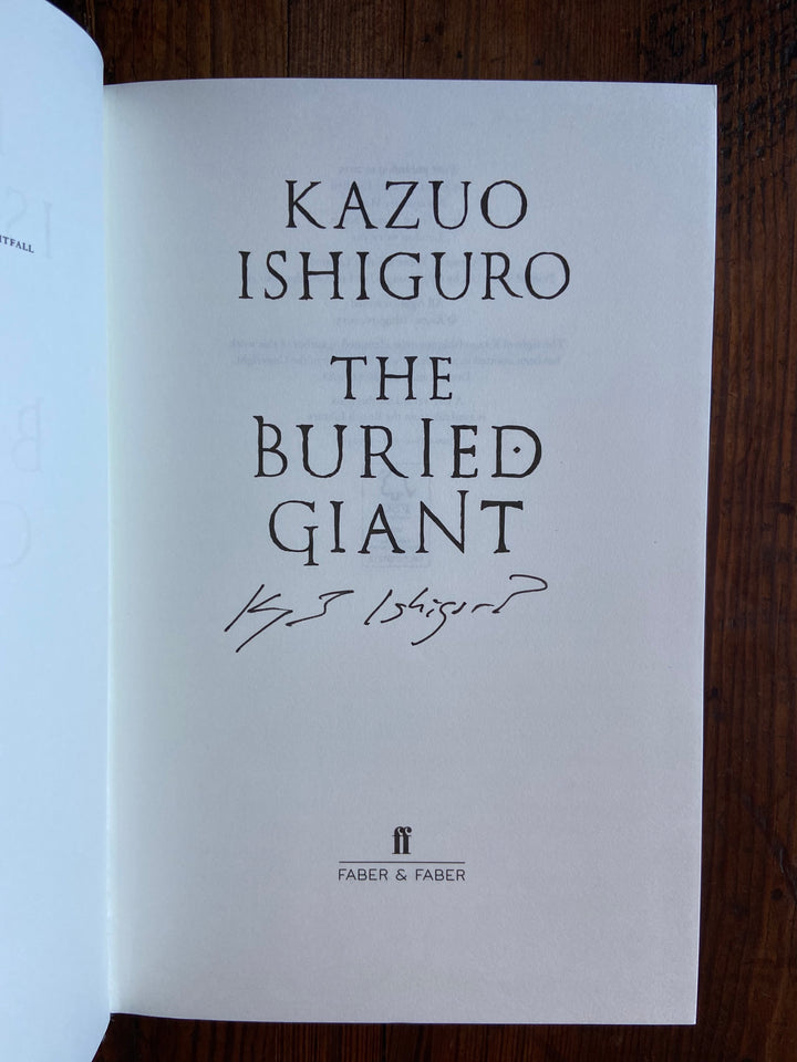 The Buried Giant - Kazuo Ishiguro