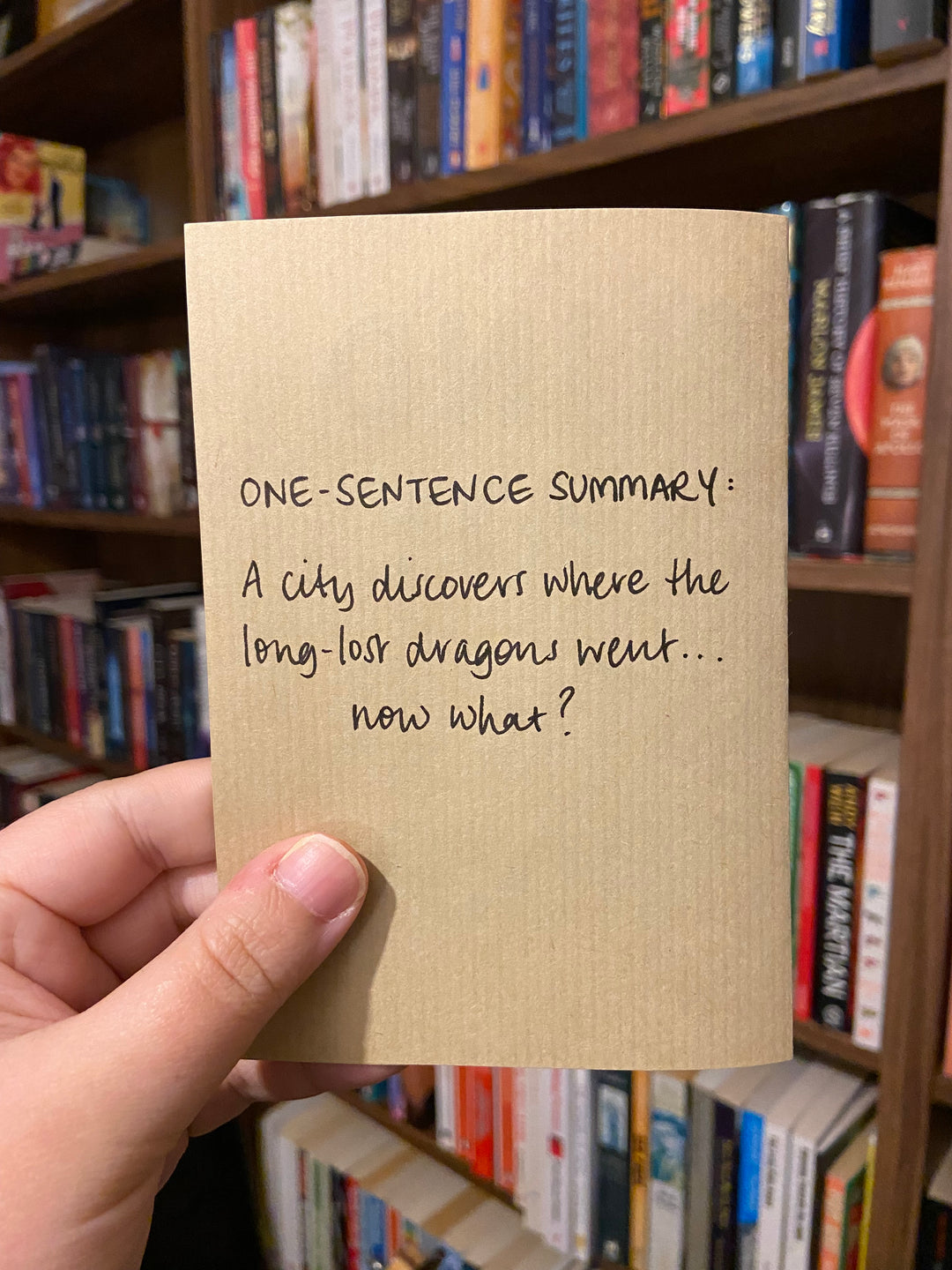 Blind Date with a Book No. 1