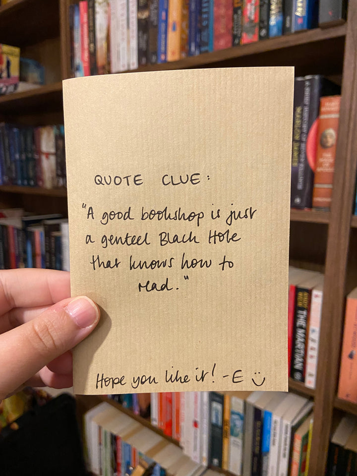 Blind Date with a Book No. 1