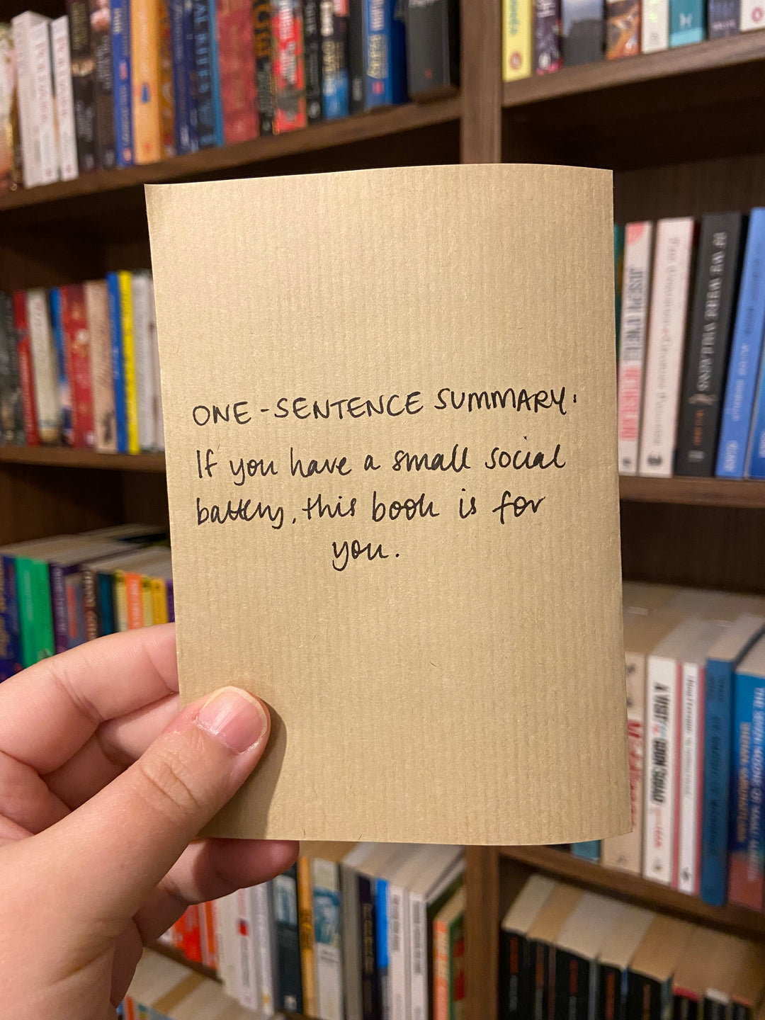 Blind Date with a Book No. 2