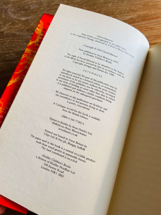 The Fire-Eaters - David Almond