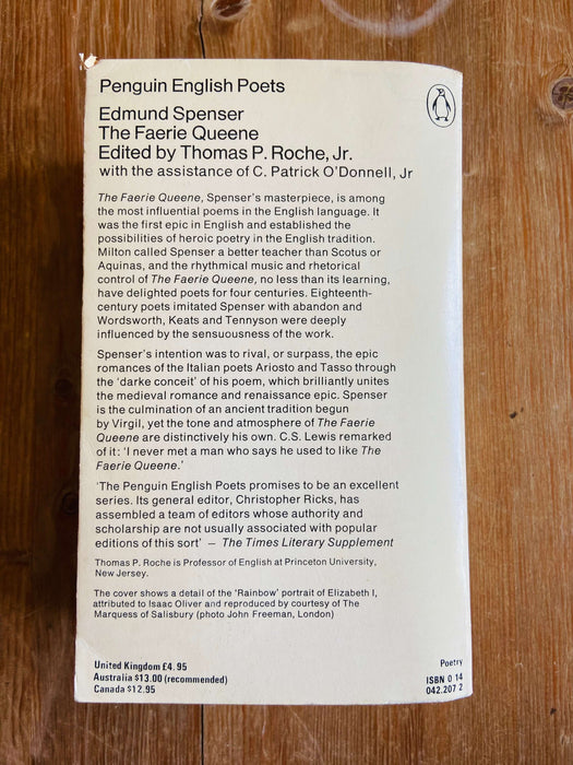 The Faerie Queene - Edmund Spenser