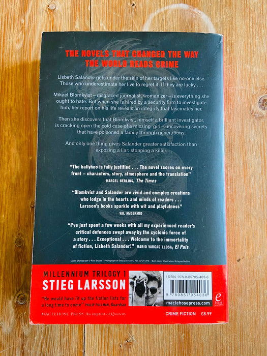 The Girl With the Dragon Tattoo - Stieg Larsson