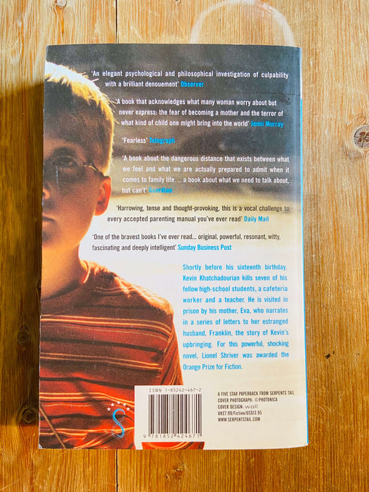 We Need to Talk About Kevin - Lionel Shriver
