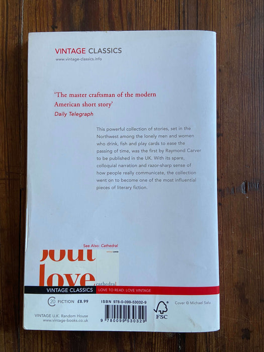 What We Talk About When We Talk About Love - Raymond Carver