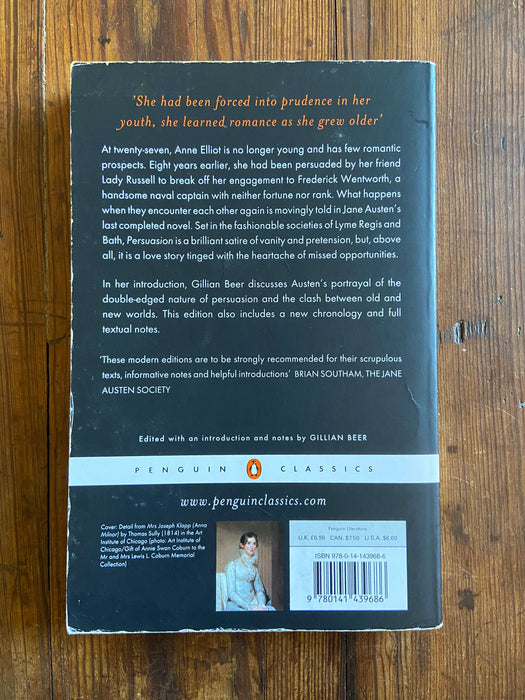 Persuasion - Jane Austen