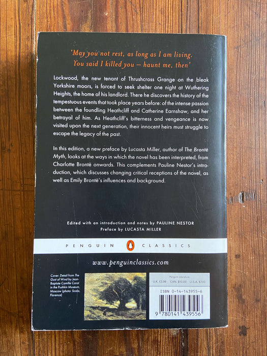 Wuthering Heights - Emily Brontë