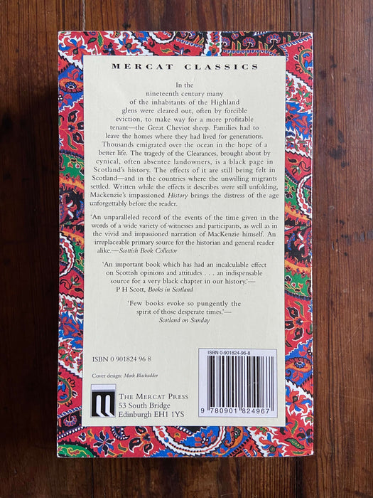 History of the Highland Clearances - Alexander Mackenzie